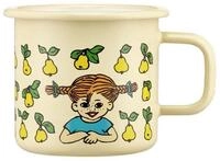 Muurla Kinderbecher Tasse Pippi Langstrumpf Fruits Emaille (370 ml)