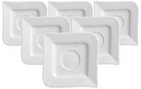 Ritzenhoff & Breker Untertasse Melodie Kaffeeuntertassen &oslash; 14 cm 6er Set, (6...