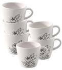 Villeroy & Boch Espressotasse Manufacture Rock blanc - Mickey Mouse, 6-tlg.,