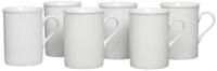 Ritzenhoff & Breker Becher Bianco Kaffeebecher 300 ml 6er Set, 6-tlg., Porzellan