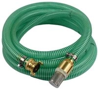 KLASEBO&reg; Bew&auml;sserungsschlauch Saug- und Druckschlauch Set 1 Zoll, Saugkorb mit