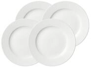 Ritzenhoff & Breker Speiseteller Saphir Speiseteller &oslash; 26,5 cm 4er Set, (4 St)
