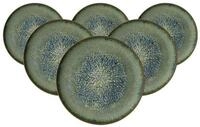 Ritzenhoff & Breker Speiseteller Verde Platzteller &oslash; 32 cm 6er Set, (6 St)