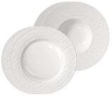 Villeroy & Boch Tafelservice Manufacture Ice Teller-Set 4er Set (4-tlg), 2...