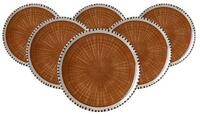 Ritzenhoff & Breker Fr&uuml;hst&uuml;cksteller Natura Dessertteller &oslash; 20,5 cm 6er Set, (6