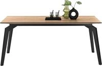 set one by Musterring Esstisch Kent, Tischplatte Halifax natur, schweizer Kante,