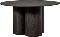 WOOOD Esstisch Oona, runde Form, deutlich sichtbarer Holzmaserung, H 75 cm x &Oslash;...