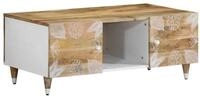 vidaXL Couchtisch Couchtisch 100x54x40 cm Massivholz (1-St)