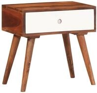 vidaXL Beistelltisch Beistelltisch 45x30x45 cm Massivholz (1-St)