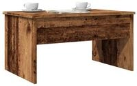 vidaXL Couchtisch 80 x 50 x 415 cm Couchtisch Altholz-Optik 80x50,5x41,5 cm