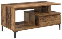 vidaXL Couchtisch Couchtisch mit Schubladen Altholz 90 x 49 x 45 cm...