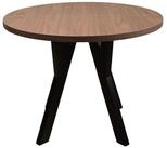 Selsey Esstisch OSENESS, Ausziehtisch rund modernes Design mit Holzbeinen...