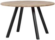 WOOOD Esstisch Tablo Eiche Rund, 120 cm, Geeignet f&uuml;r 4-5 Personen