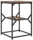 vidaXL Nachttisch 41 x 40 x 60 cm Beistelltisch Rauches Eiche 41x40x60 cm...