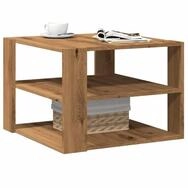 vidaXL Couchtisch NA Couchtisch Artisan-Eiche 58x58x40 cm Spanplatte