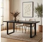 IDIMEX Esstisch LESINA, Esszimmertisch 160x80 cm mit MDF-Platte und...