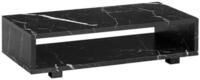 Wohnling Couchtisch WL6.936 Schwarz 100 cm Marmor Optik Wohnzimmertisch Tisch