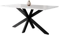 MIRJAN24 Esstisch Wero, Beine aus Metall, 160x90x74 cm