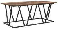 vidaXL Couchtisch 100 x 50 x 40 cm Couchtisch aus ger&auml;ucherter Eiche 100x50x40...