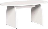 vidaXL Couchtisch Couchtisch Wei&szlig; 80 x 40 x 35 cm Massives Kiefernholz (1-St)