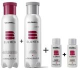 Goldwell Haarfarbe Elumen Haarfarbe 200ml + Lock 250ml + 2 Minis 30ml