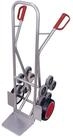 CORDES Transportroller VARIOfit Aluminium Treppenkarre mit 2 f&uuml;nfarmigen...