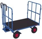 CORDES Transportroller VARIOfit Handpritschenwagen mit 2 Rohrgitterw&auml;nden