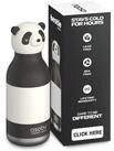 ASOBU Trinkflasche Asobu&reg; Kindertrinkflasche BESTIE mit Strohhalm 460ml