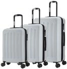 Flexot Hartschalen-Trolley F-3045 (Gr. M, L, XL) &ndash; Kofferset &ndash; ABS-Hartschale, 4
