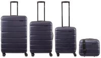 Franky Kofferset ABS13 76/66/55er + BC Trolley 4er SET, 4 Rollen, (St&uuml;ck, 1 tlg.,