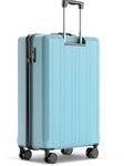 Wertes Koffer Koffer Gro&szlig; 77cm - 100L - TSA Schloss Hartschalen Koffer, 4 Rollen