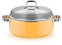 WMF Schmortopf Fusiontec Mineral Pro, Schmortopf mit Deckel, 28 cm, Mango...