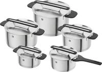 Zwilling Topf-Set More, Edelstahl 18/10 (Set, 5-tlg., 4 Kocht&ouml;pfe (16, 20, 22, 24