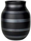 K&auml;hler Dekovase K&auml;hler Omaggio Vase H20 black toned