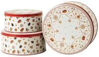 Hutschenreuther Keksdose Christmas Love Pl&auml;tzchendosen 3er Set, Metall