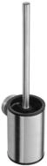 BRILLANTBAD&reg; WC-Garnitur BEO WC-Garnitur Edelstahl matt B&uuml;rste schwarz Bad WC...