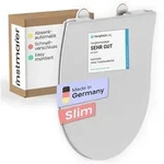 instmaier WC-Sitz Alma, Made in Germany, bakterienabweisendes Duroplast, bis...