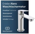 Ideal Standard Waschtischarmatur Alero FirmaFlow&reg; Kartusche, Wassersparend,