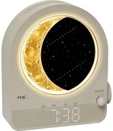 TFA Dostmann Wecker 60.2053.15 Quarz Lichtwecker Hellgrau Alarmzeiten 2 Ambiente