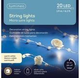 Kaemingk LED-Lichterkette Micro LED Deco LED Strang BO indoor L.190cm 20L