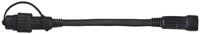 STAR TRADING LED Lichtleiste System 24 "Verl&auml;ngerungskabel 10m", schwarz, IP44