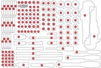 KS Tools Werkzeugkoffer Leere Schaumstoffeinlage zu 811.0159 (811.0159-97)