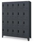 Jan Nowak Mehrzweckschrank Metall Schlie&szlig;fachschrank 136 cm ROBERT 20 F&auml;cher