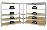 PROREGAL&reg; Schwerlastregal MegaDeal Garagenregal Kellerregal Steckregal...