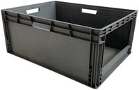 VISO Sortimentskasten Sichtlagerkasten 600 x 800 x 340 mm, 145 l SPK8633AV