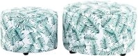 Kayoom Hocker Indira 2er-Set, Hocker-Set in sch&ouml;nem Stil, skandinavisches...