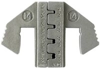 TOOLCRAFT Crimpzange Flachstecker Quetschbereich: 0.1 bis 2.5 mm&sup2; TO-6483003
