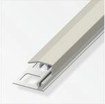 alfer Abschlussprofil alfer Abschluss-Profil 1 m, 19.5 x 7 mm Aluminium