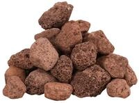 vidaXL Aquariendeko Lavagranulat 25 kg Rot 3-5 cm
