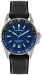 Jacques Lemans Taucheruhr Quarz Liverpool Diver Schwarz/Blau